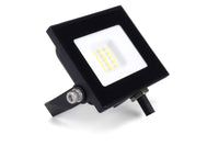 Integral ILFLE015 Compact Slim Floodlight 10W 1000Lm 4000K 120 Beam 100Lm/W IP65 IK08 Black