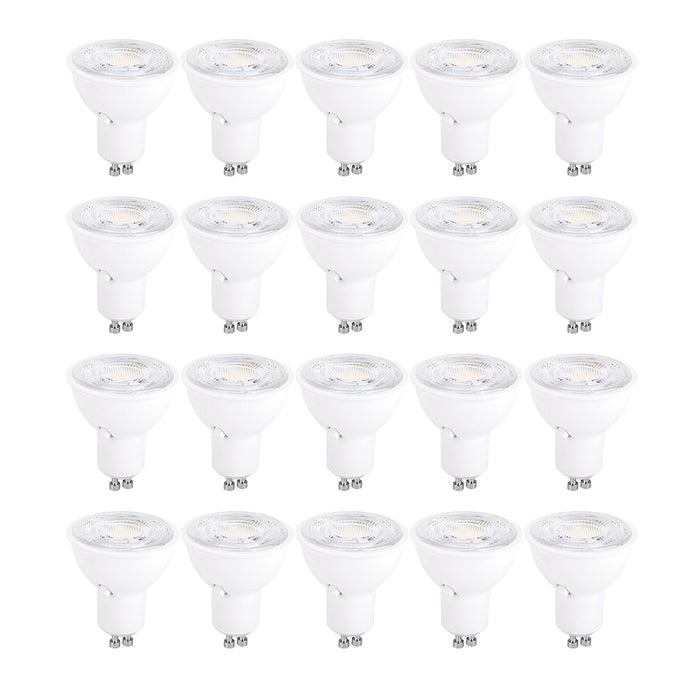 Integral ILGU10DS144 GU10 Bulb 540Lm 4.9W 2700K/3000K/4000K CCT Switchable Dimmable 60 Beam (20 Pack)