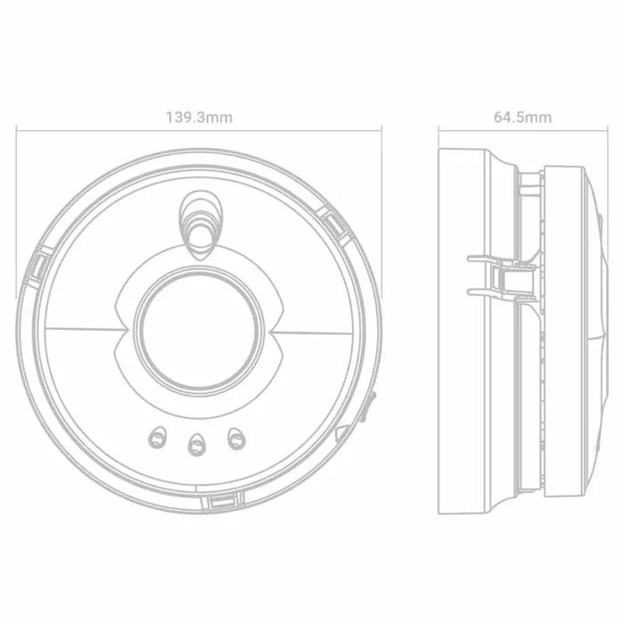 FireAngel CW1-PF-T Mains Powered Carbon Monoxide (CO) Alarm with Replaceable 9V Battery Back-up