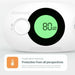 FireAngel FA3322-EUX10 Battery Powered Digital Display Carbon Monoxide (CO) Alarm with 10 Year Lifelong Sealed Battery - westbasedirect.com