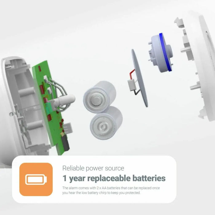 FireAngel FA3313-EUX10 Battery Powered 10 Year Carbon Monoxide (CO) Alarm with Replaceable Battery - westbasedirect.com