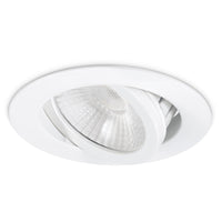 JCC JC95404DALI Nebula High Output Tilt LED Downlight IP65 10W 4000K 890Lm DALI Dimmable/1-10V