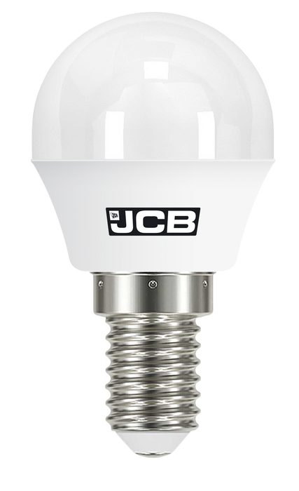 JCB S10968 E14 SES Golf LED Bulb Opal 3W 250lm Warm White 3000K (12 Pack)