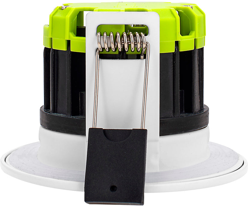 Luceco LDEF8W8D27 Element 8W 750lm IP65 Fixed Fire Rated LED Downlight Dimmable 2700K White