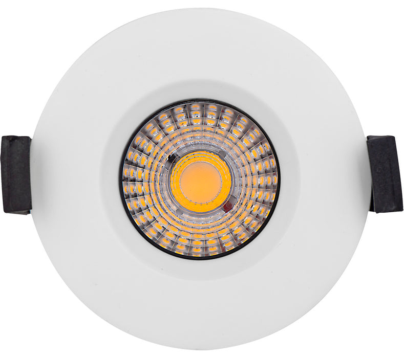 Luceco LDER7W6D30 Element 7W 600lm IP40 Regressed Fire Rated LED Downlight Dimmable 3000K White