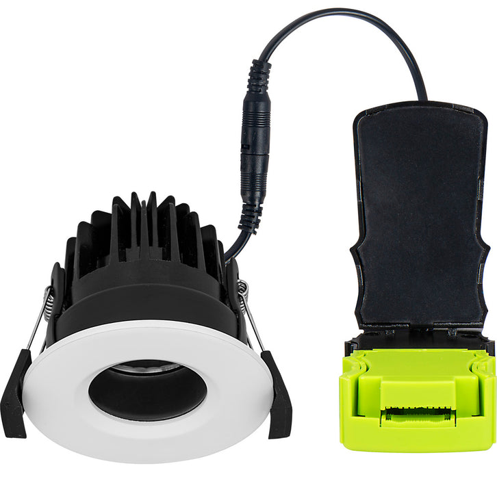 Luceco LDER7W6D30 Element 7W 600lm IP40 Regressed Fire Rated LED Downlight Dimmable 3000K White