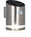 Luceco LEXDSL1S40P Solar Guardian Stainless Steel Wall Lantern with PIR Sensor IP44 100lm 2W 4000K Standard - westbasedirect.com