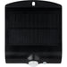 Luceco LEXS22B40 Solar Guardian Wall Light with PIR Sensor Black IP65 1.5W 220lm 4000K Standard - westbasedirect.com