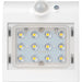 Luceco LEXS22W40 Solar Guardian Wall Light with PIR Sensor White IP65 1.5W 220lm 4000K Standard - westbasedirect.com