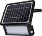 Luceco LEXSF11B40 Solar Guardian Floodlight with PIR Sensor Black IP65 10W 1080lm 4000K - westbasedirect.com