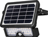 Luceco LEXSF6B40 Solar Guardian Floodlight with PIR Sensor Black IP65 5W 550lm 4000K - westbasedirect.com