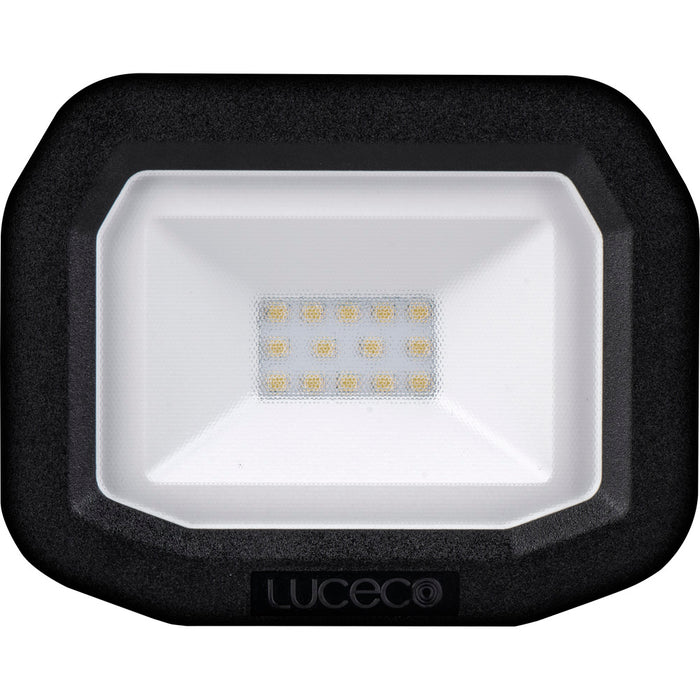 Luceco LFS10B150 10W 1200lm 5000K IP65 Castra Security Floodlight Standard Black - westbasedirect.com