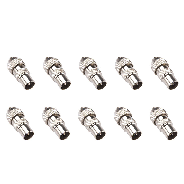 Selectric OXi-GOLD 2100 Male TV Coaxial & Aerial RF Connector (10 Pack)
