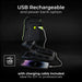 Luceco LILC10G65 Rechargeable Folding Clamp Worklight 1000lm 9W 6500K - USB Charged - westbasedirect.com