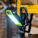 Luceco LILC10G65 Rechargeable Folding Clamp Worklight 1000lm 9W 6500K - USB Charged - westbasedirect.com