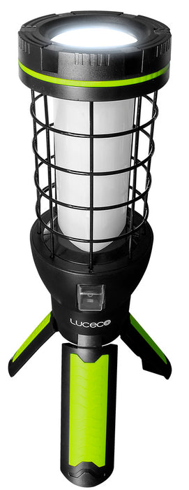 Luceco LILTP60S65 Multi-Functional Cage Rechargeable 360Deg Worklight 600lm 6500K - USB Power Bank 4000mAh - westbasedirect.com