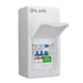 LIVE Electrical LSGU40616 4 Way IP40 Metal Garage Unit with 40A 30mA Type A RCD, B6A/B16A MCB - westbasedirect.com