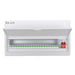 LIVE Electrical LSMC24M-SP 24 Module Metal Clad Consumer Unit c/w 125A Main Switch +20/40kA SPD (21 Usable Way) - westbasedirect.com
