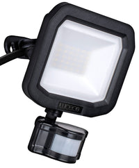 Luceco Smart LSMFSP20B150 20W 2400lm IP65 LED PIR Floodlight Black