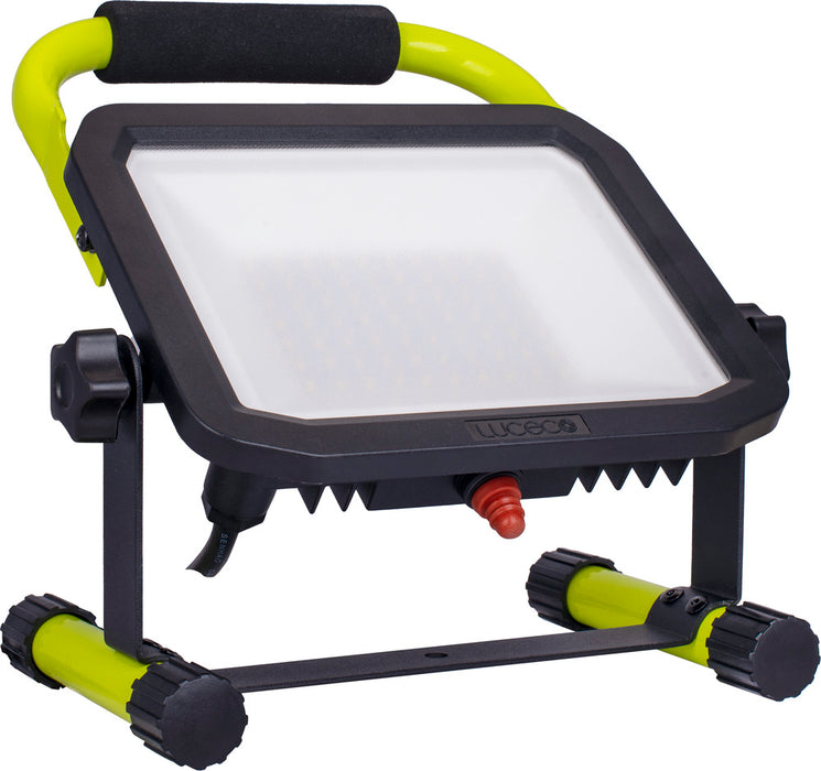 Luceco LSW50G250 Castra Worklight Black/Green Worklight 5500lm 50W Standard