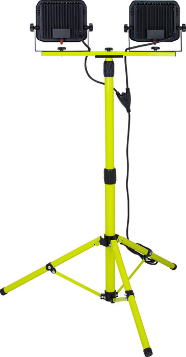 Luceco LSWT250G350 Castra Tripod Black/Green Tripod 11000lm 100W Standard