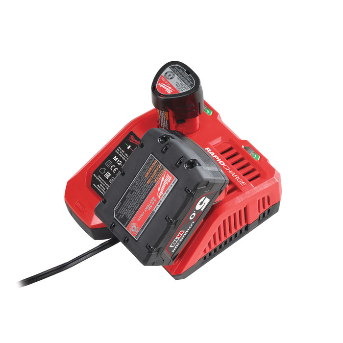 Milwaukee M12-18FC Fast Multi-Voltage Charger 240V - westbasedirect.com