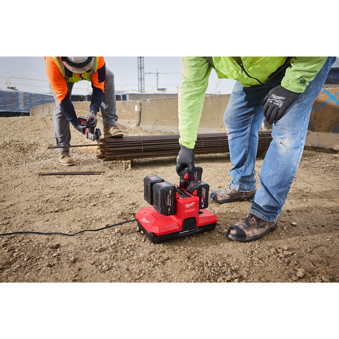 Milwaukee M12-18 MBPSC4 Multi Bay PACKOUT Super Charger