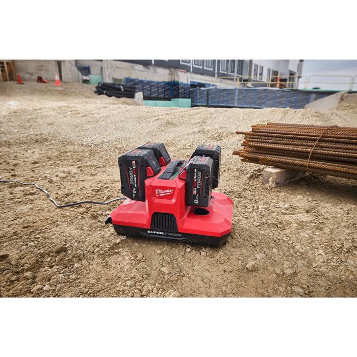 Milwaukee M12-18 MBPSC4 Multi Bay PACKOUT Super Charger