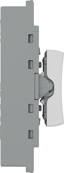 BG GridLite M12C 20A SP 2-Way (Centre Off) Switch Module - White