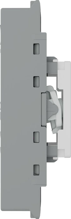BG GridLite M12KY 20A 16AX SP 2-Way Key Switch Module - White