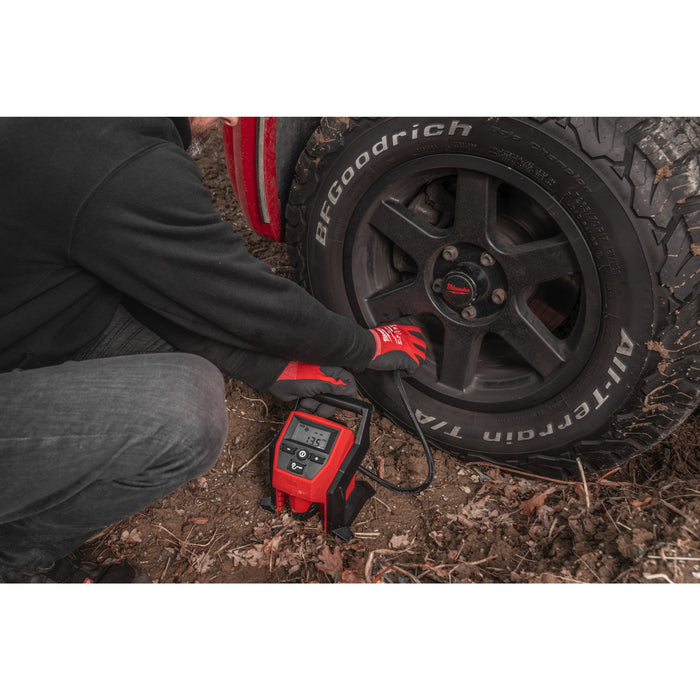 Milwaukee M12BI-0 12V Compact Inflator - Bare Unit - westbasedirect.com