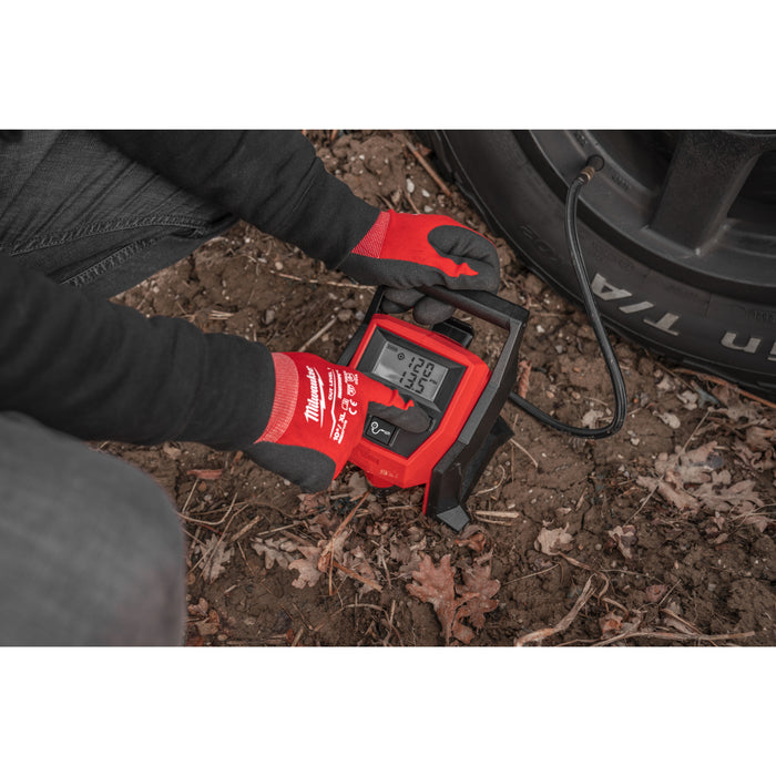 Milwaukee M12BI-0 12V Compact Inflator - Bare Unit - westbasedirect.com