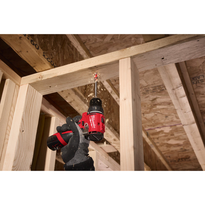 Milwaukee M12BLDDRC-202C 12V FUEL Brushless Compact Drill Driver, 2x 2.0Ah Batteries, Charger & Case - westbasedirect.com