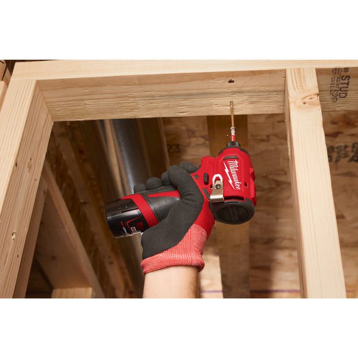 Milwaukee M12BLIDRC-0 12V FUEL Brushless Compact 1/4" Impact Driver - Bare Unit - westbasedirect.com