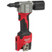 Milwaukee M12BPRT-201X 12V Sub Compact Rivet Tool, 1x 2.0Ah Battery, Charger & Case - westbasedirect.com
