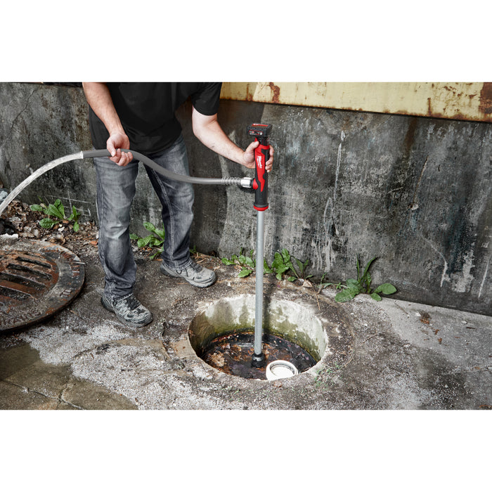 Milwaukee M12BSWP-0 12V Brushed Stick Water Pump - Bare Unit - westbasedirect.com