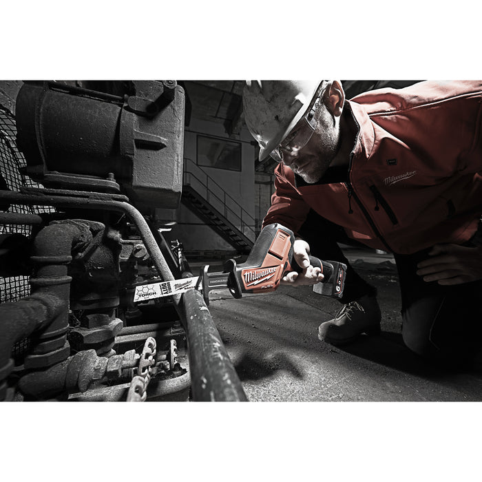 Milwaukee M12 CHZ-0 12V FUEL HACKZALL Brushless Sub-Compact Reciprocating Saw - Bare Unit
