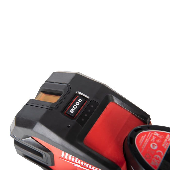 Milwaukee M12CLL4P-301C 12V Cross Line Laser with 4 Points, 1x 3.0Ah Battery, Charger & Case