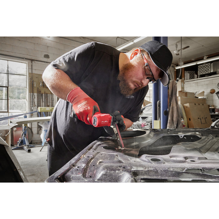 Milwaukee M12FBF10-0 12V FUEL Brushless 10mm Band File - Bare Unit - westbasedirect.com