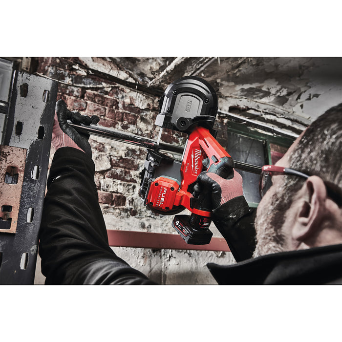 Milwaukee M12FBS64-0C 12V FUEL Cordless 64mm Band Saw with Case - Bare Unit - westbasedirect.com