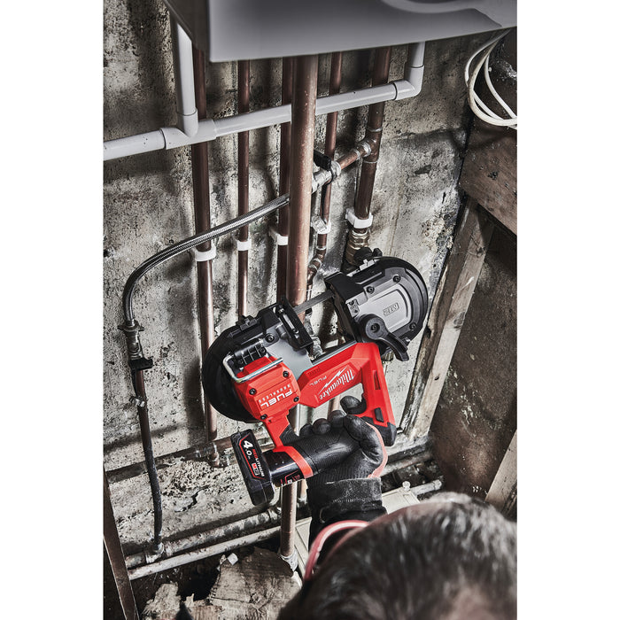 Milwaukee M12FBS64-0C 12V FUEL Cordless 64mm Band Saw with Case - Bare Unit - westbasedirect.com
