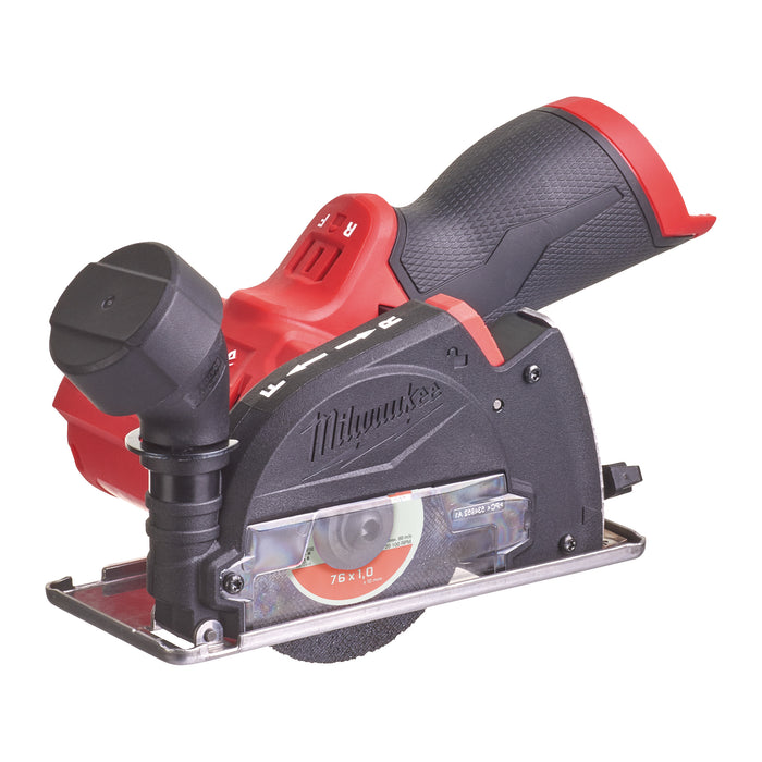 Milwaukee M12FCOT-0 12V FUEL Cordless Sub Compact Multi-Material Cut-Off Tool - Bare Unit - westbasedirect.com