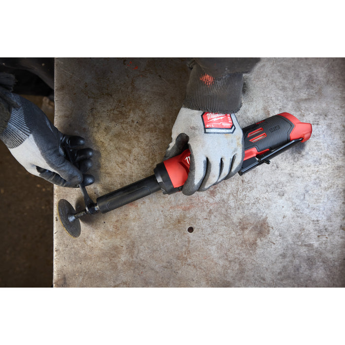 Milwaukee M12FDGES2-0 12V FUEL Brushless Extended Straight Die Grinder Gen 2 - Bare Unit