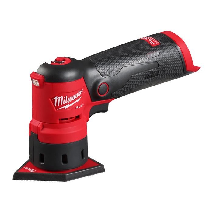 Milwaukee M12FDSS-0B 12V Fuel Brushless Spot Sander with Tool Bag - Bare Unit - westbasedirect.com