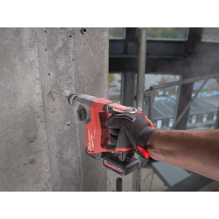 Milwaukee M12FHAC16-0 12V FUEL Brushless 16mm Compact SDS+ Drill - Bare Unit - westbasedirect.com