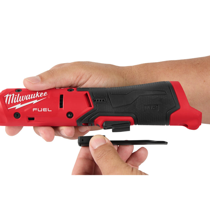 Milwaukee M12FIR14G2-0 12V FUEL Brushless 1/4" Ratchet - Bare Unit