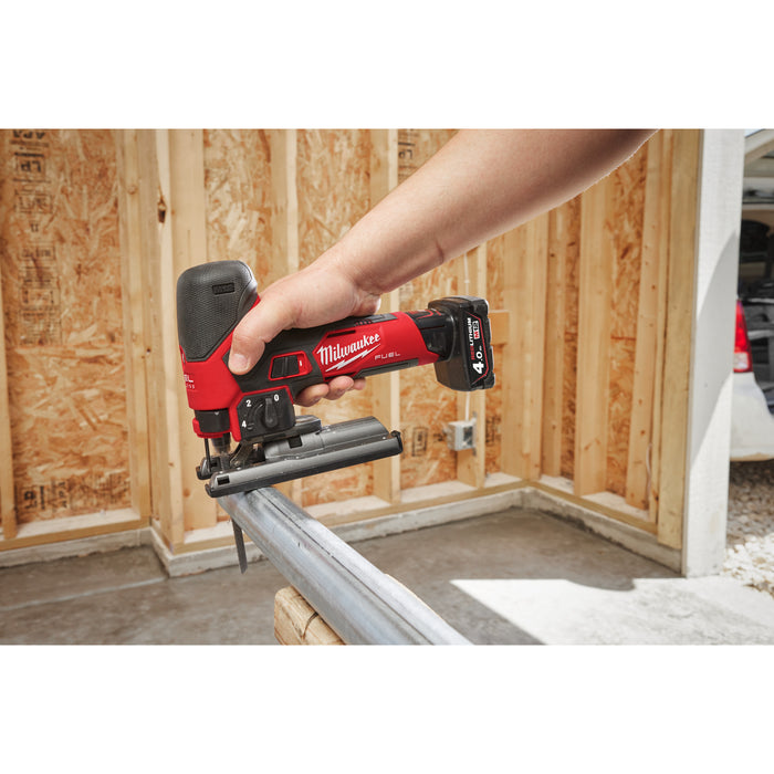 Milwaukee M12FJS-0 12V FUEL Cordless Body Grip Jigsaw - Bare Unit