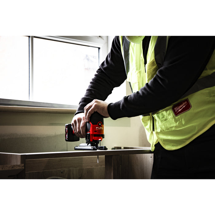 Milwaukee M12FJS-0 12V FUEL Cordless Body Grip Jigsaw - Bare Unit