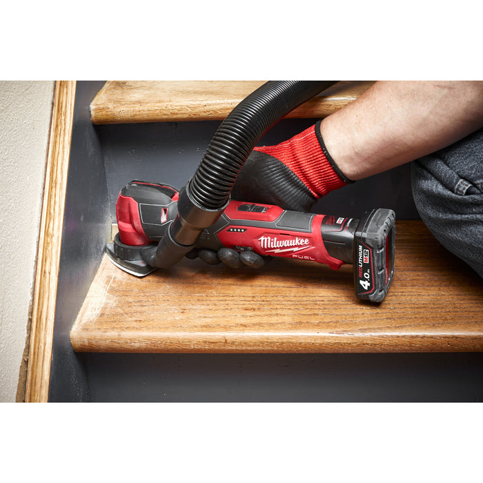 Milwaukee M12FMT-422X 12V FUEL Multi Tool with 1x 4.0Ah Battery, 1x 2.0Ah Battery, Charger & Case - westbasedirect.com