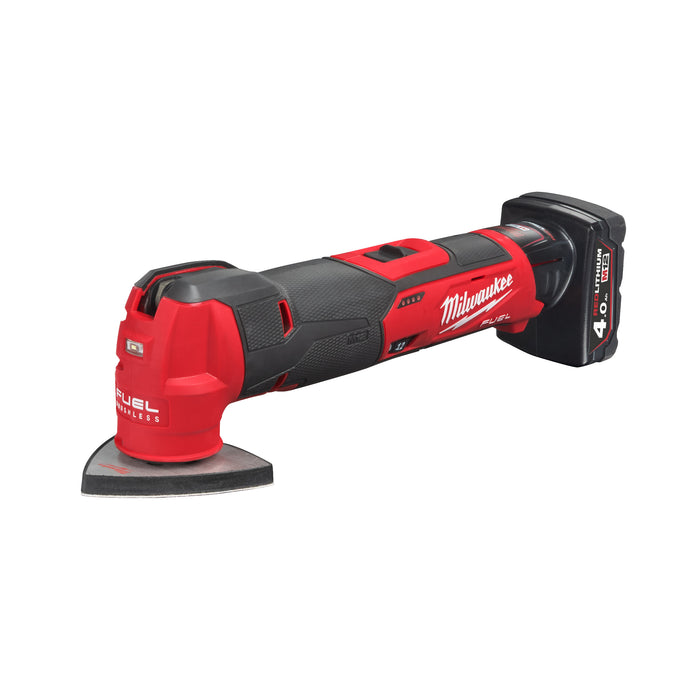 Milwaukee M12FMT-422X 12V FUEL Multi Tool with 1x 4.0Ah Battery, 1x 2.0Ah Battery, Charger & Case - westbasedirect.com